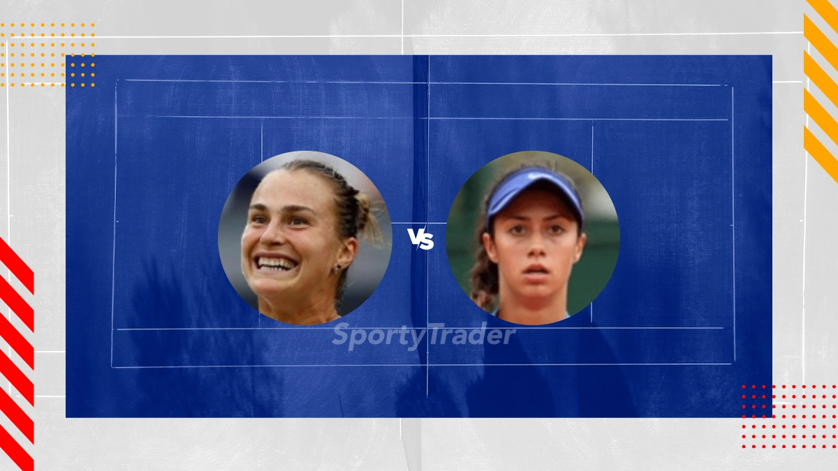 Pronostic Aryna Sabalenka vs Olga Danilovic