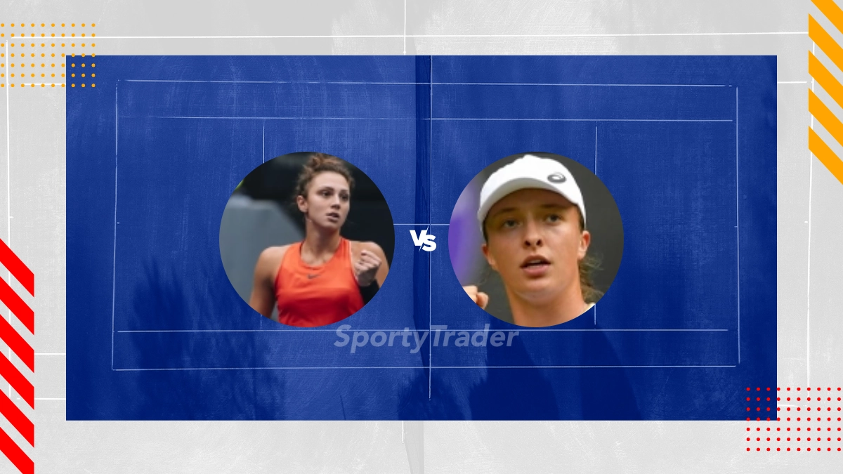 Pronostic Jaqueline Adina Cristian vs Iga Swiatek