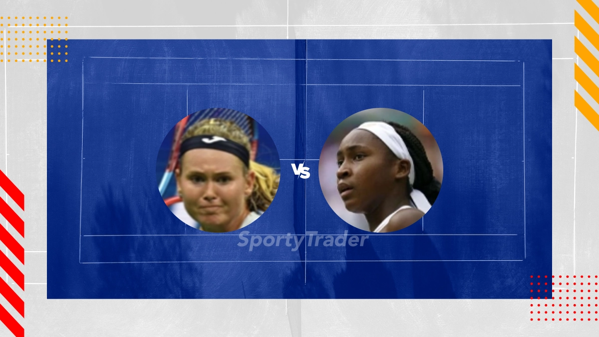 Pronostic Marie Bouzkova vs Cori Gauff