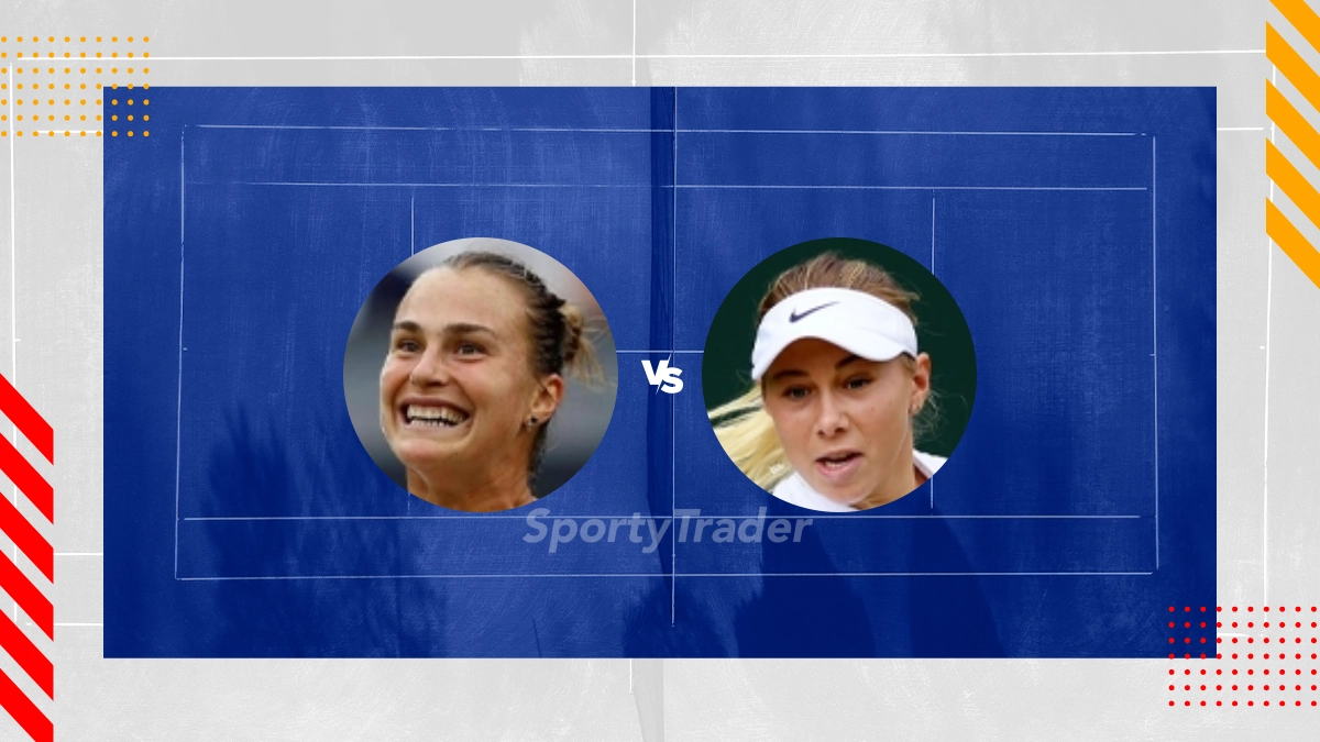 Pronostic Aryna Sabalenka vs Amanda Anisimova