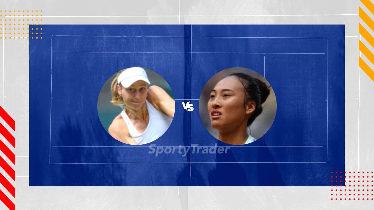Pronostic Liudmila Samsonova vs Qinwen Zheng