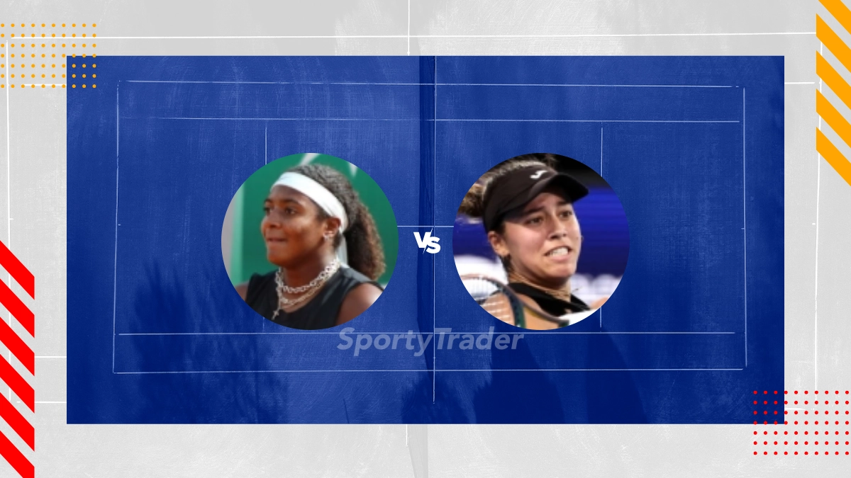 Pronostic Hailey Baptiste vs Jessica Bouzas Maneiro