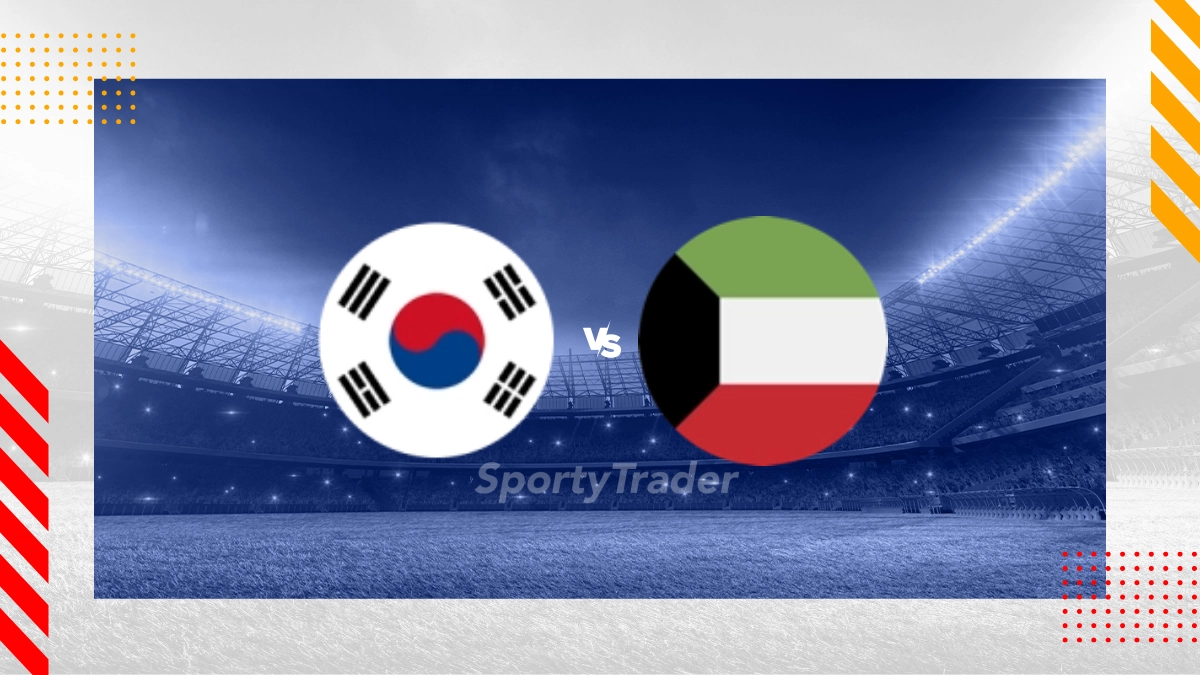 Pronostico Corea del Sud vs Kuwait