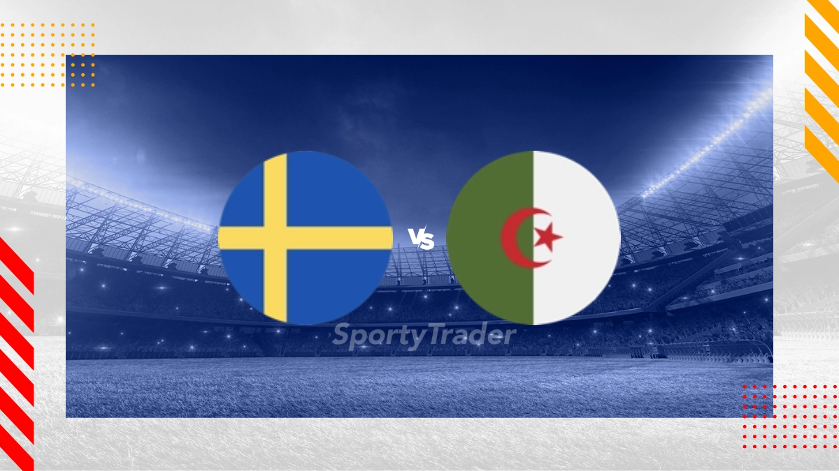 Pronostic Suède vs Algérie