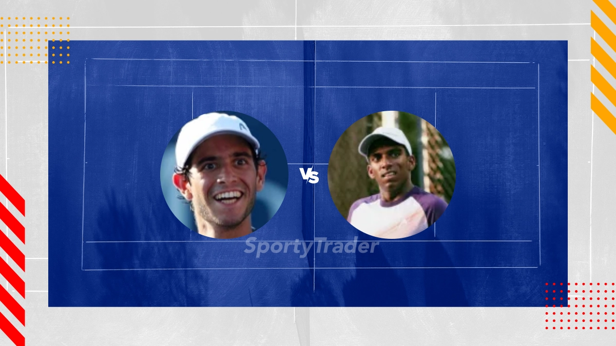 Pronostic Nuno Borges vs Nishesh Basavareddy
