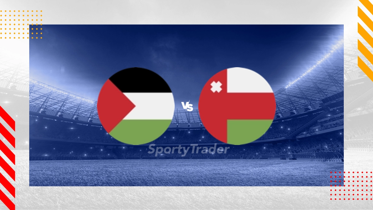 Palpite Palestina vs Omã