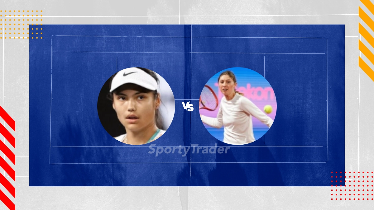 Emma Raducanu vs Cristina Bucsa Prediction