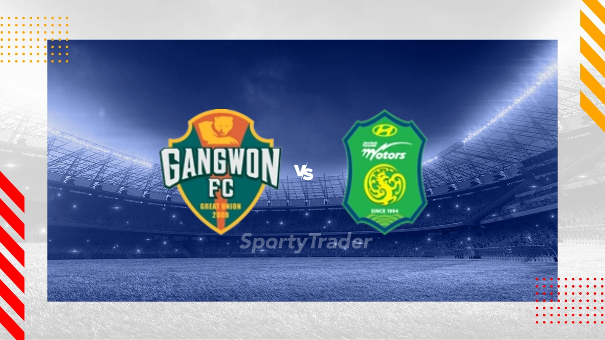 Pronostic FC Gangwon vs Jeonbuk Hyundai Motors