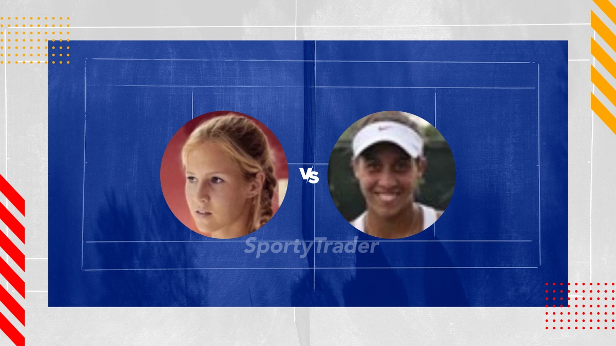 Pronostic Anastasia Zakharova vs Madison Keys