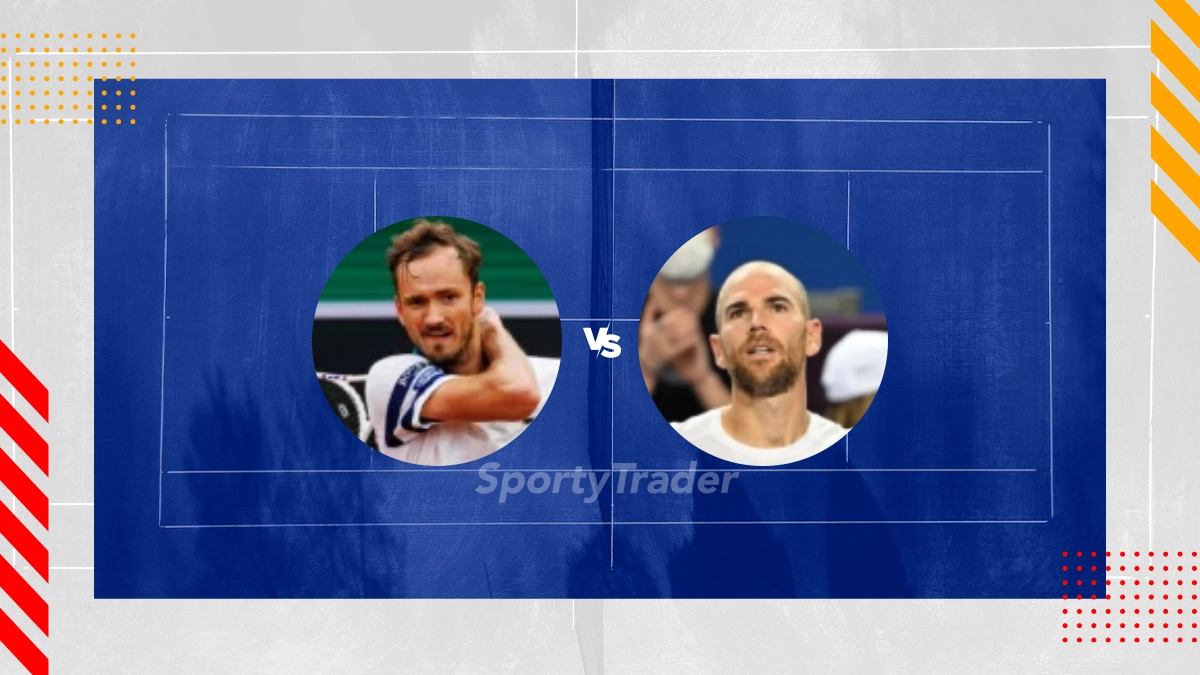 Prognóstico Daniil Medvedev vs Adrian Mannarino