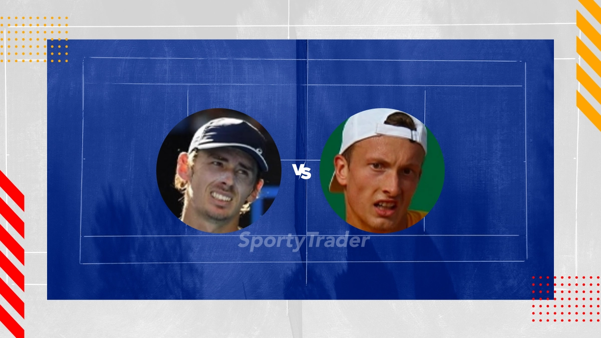 Prognóstico Alex De Minaur vs Jiri Lehecka