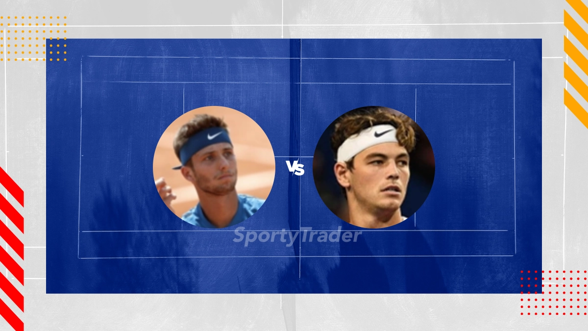 Prognóstico Corentin Moutet vs Taylor Fritz