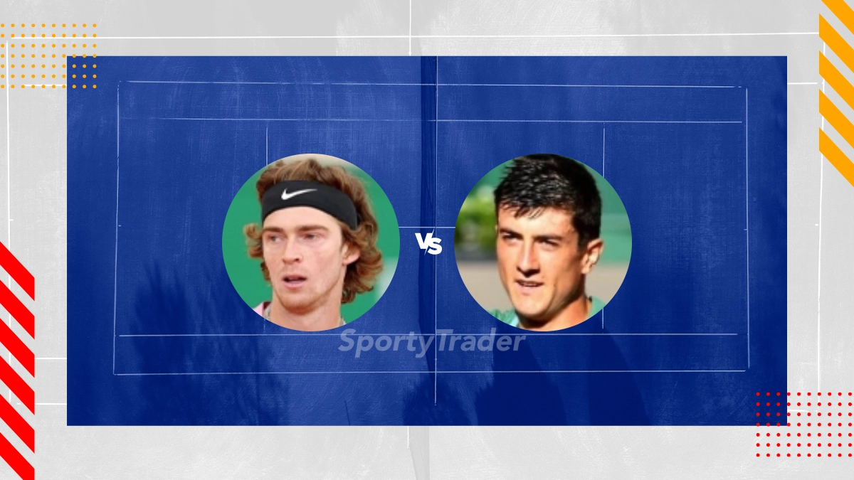 Pronostic Andrey Rublev vs Sebastian Ofner