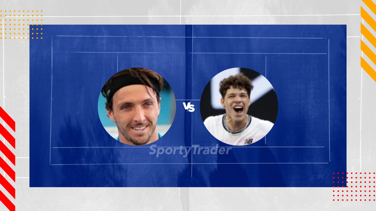 Pronostic Arthur Rinderknech vs Ben Shelton