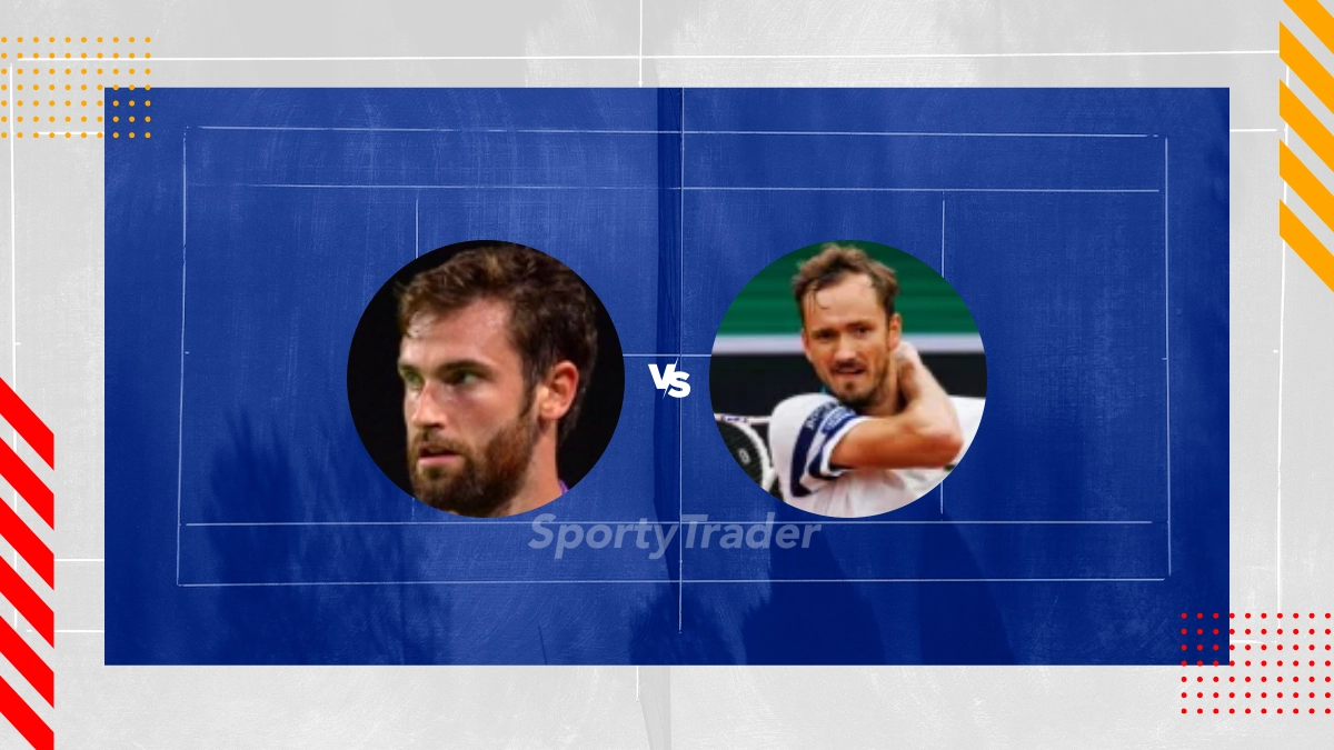 Pronostic Quentin Halys vs Daniil Medvedev