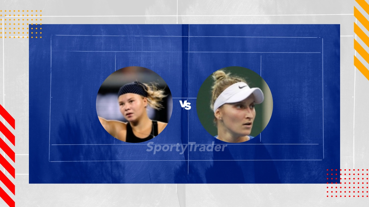 Diana Shnaider vs Marketa Vondrousova Prediction