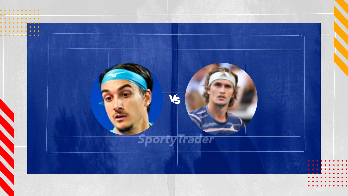 Pronostic Lorenzo Sonego vs Alexander Zverev