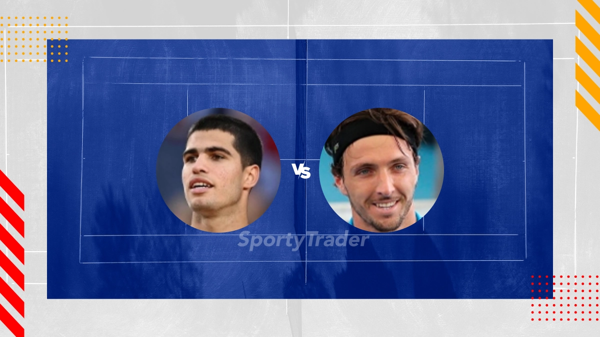 Prognóstico Carlos Alcaraz vs Arthur Rinderknech