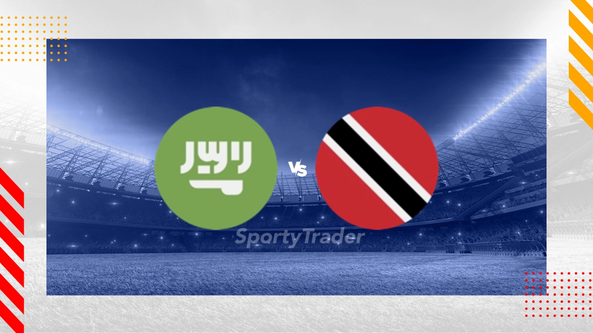 Pronóstico Arabia Saudita vs Trinidad Y Tobago