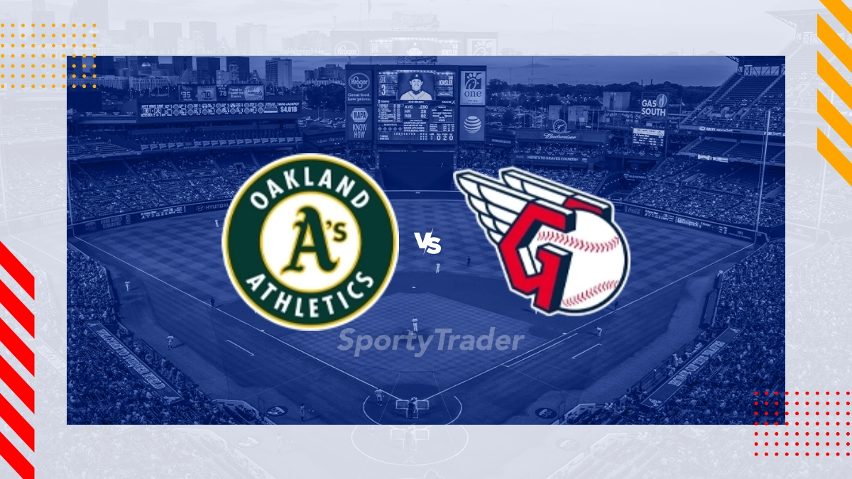 Pronóstico Oakland Athletics vs Los Guardians De Cleveland