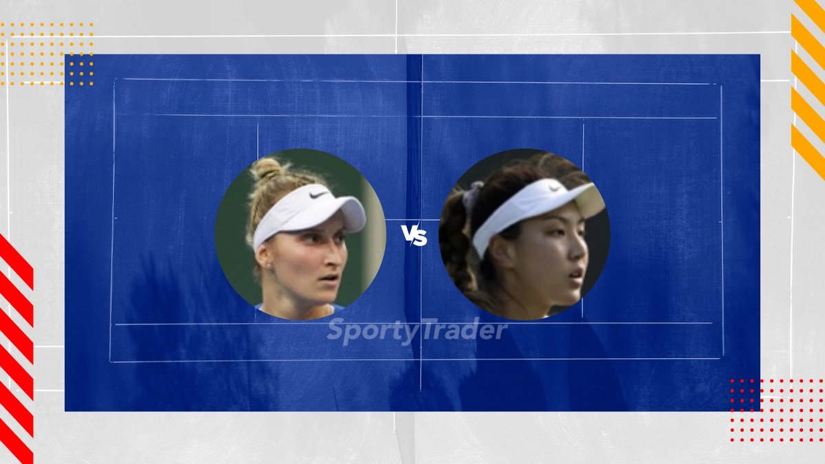 Pronóstico Marketa Vondrousova vs Xin Yu Wang