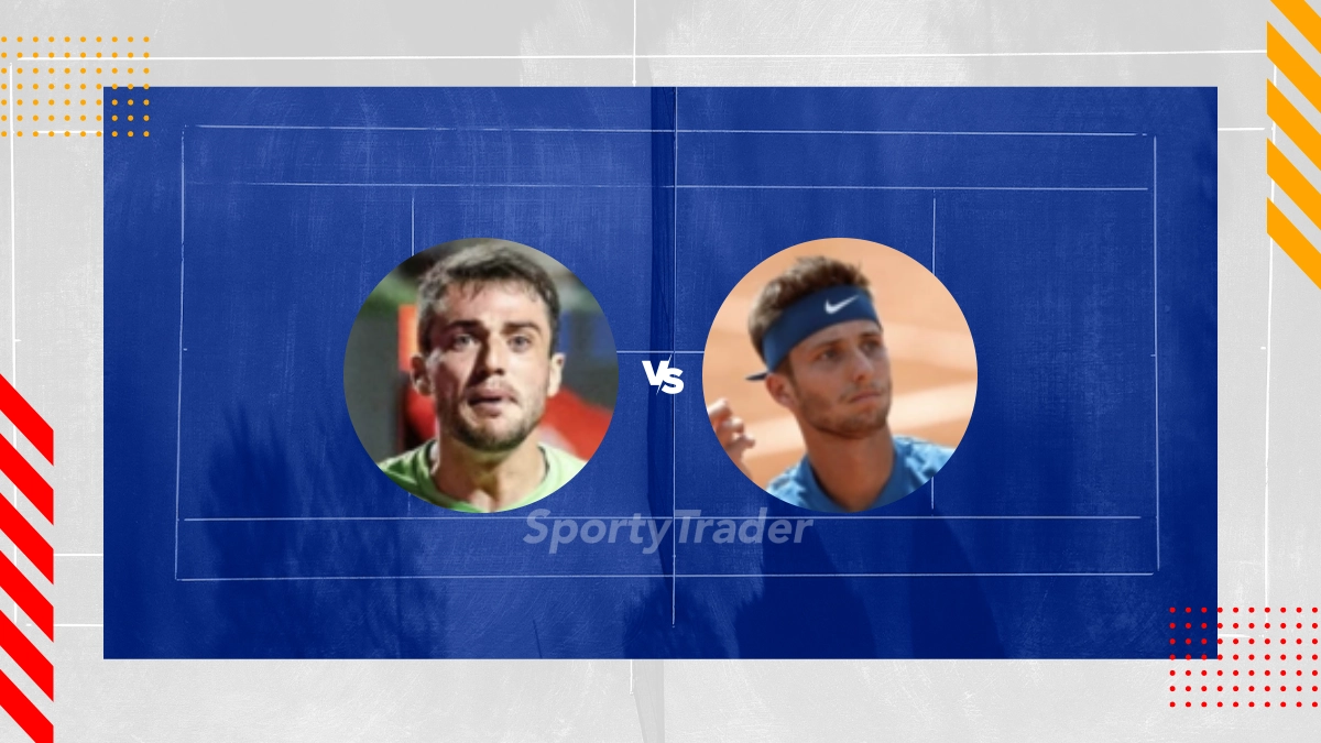 Pronostic Pedro Martinez Portero vs Corentin Moutet