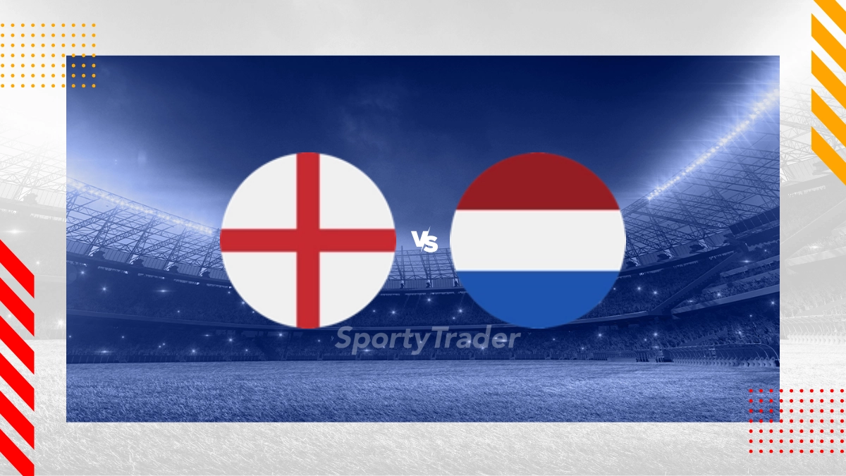 Prognóstico Inglaterra 21 vs Países-Baixos -21