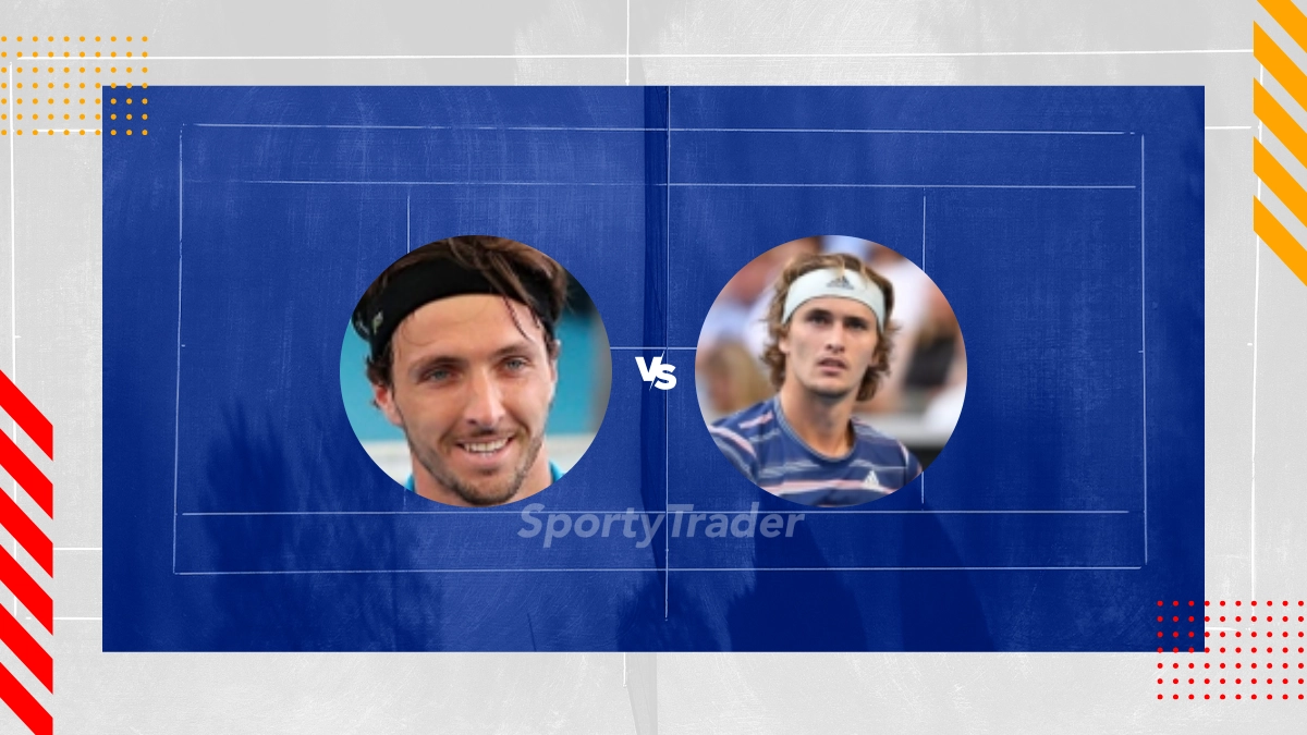 Pronostic Arthur Rinderknech vs Alexander Zverev