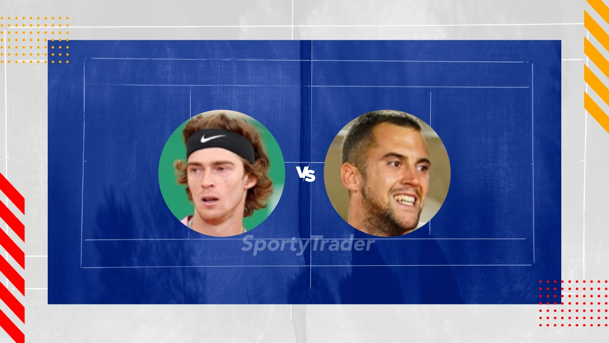 Pronostic Andrey Rublev vs Laslo Djere