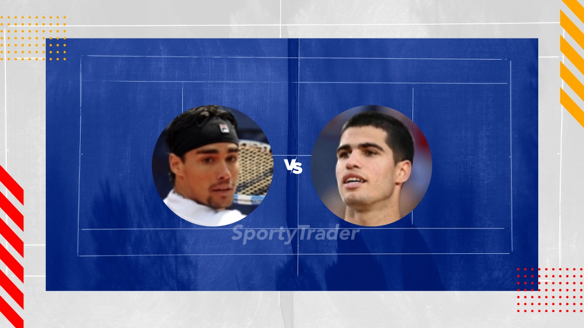 Pronostic Fabio Fognini vs Carlos Alcaraz