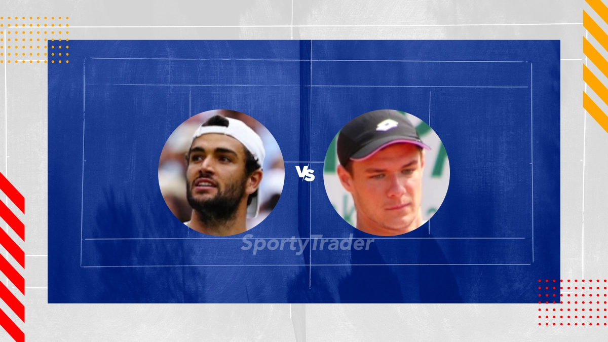 Pronostic Matteo Berrettini vs Kamil Majchrzak