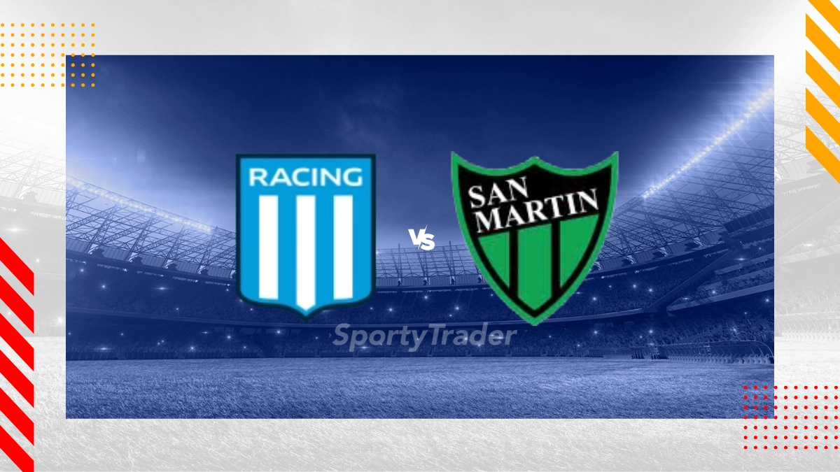 Pronóstico Racing Club Avellaneda vs San Martín De San Juan