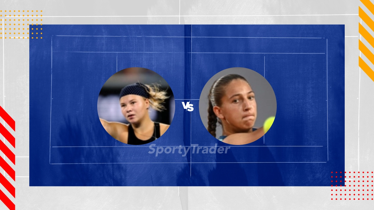Pronostic Diana Shnaider vs Diane Parry