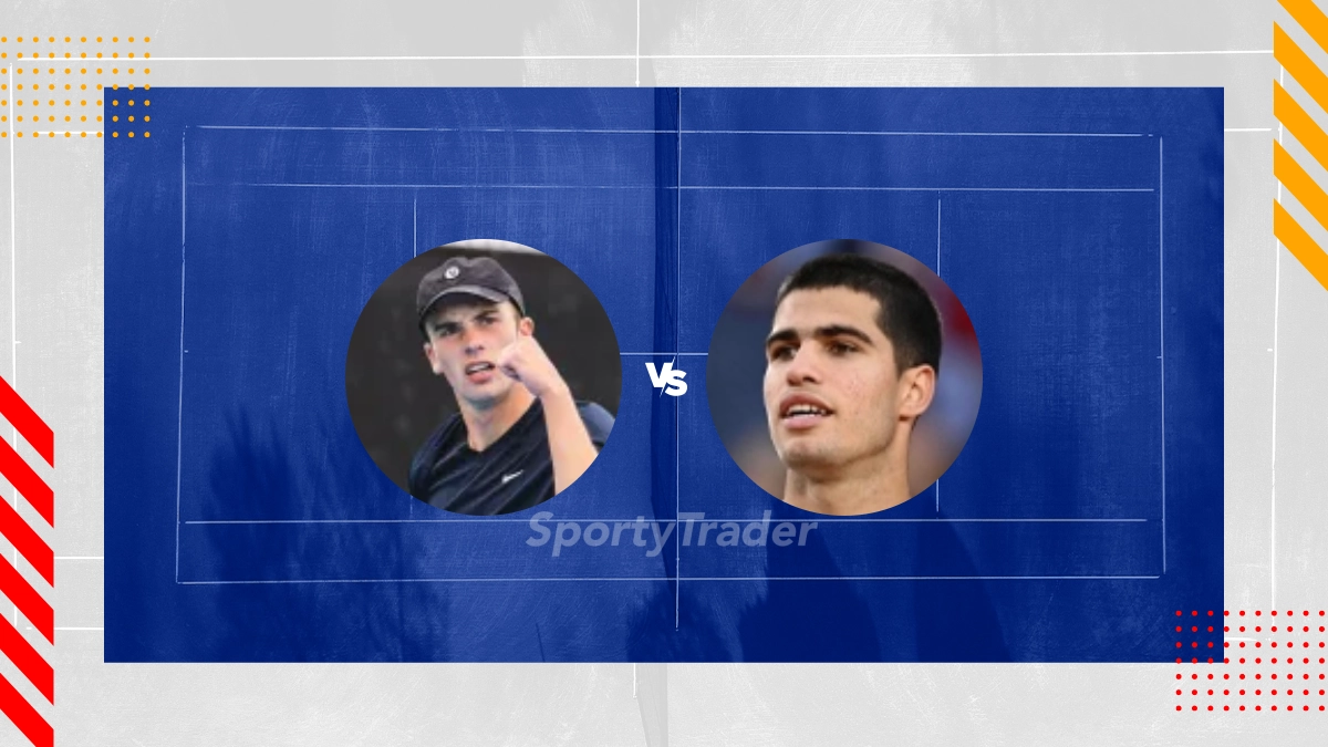 Pronóstico Oliver Tarvet vs Carlos Alcaraz