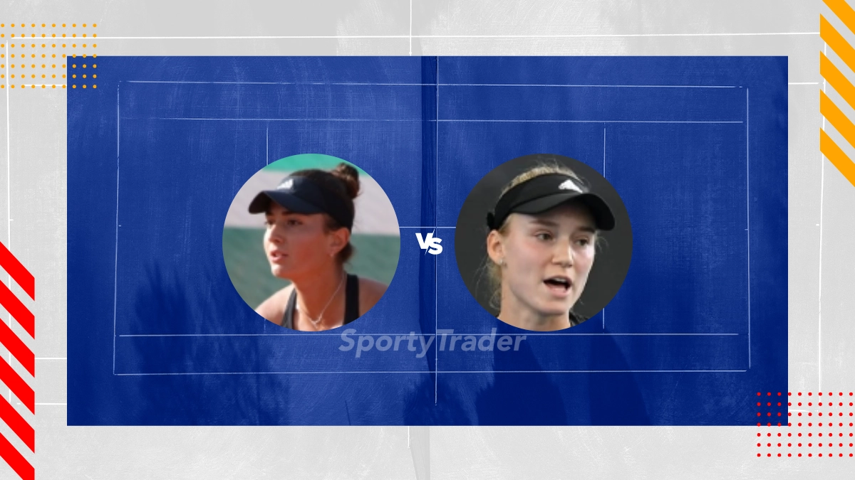 Pronóstico Elina Avanesyan vs Elena Rybakina