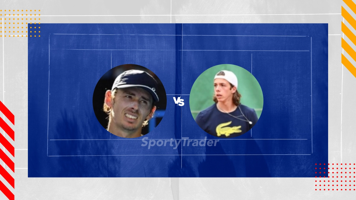 Prognóstico Alex De Minaur vs Arthur Cazaux