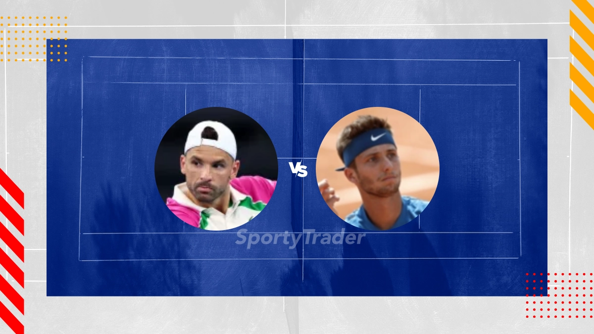 Grigor Dimitrov vs. Corentin Moutet Prognose