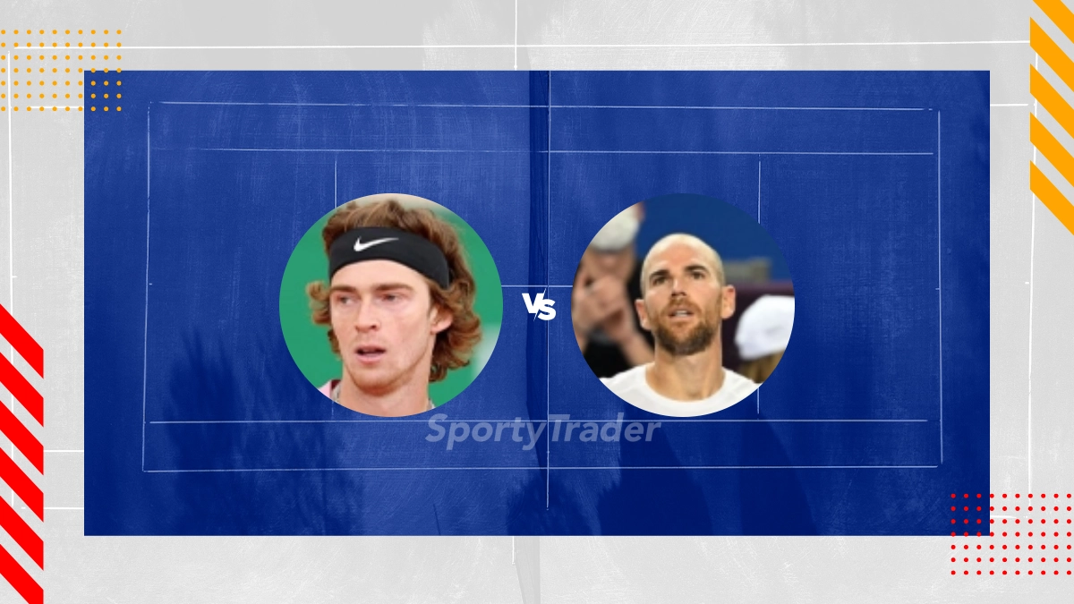 Pronostic Andrey Rublev vs Adrian Mannarino