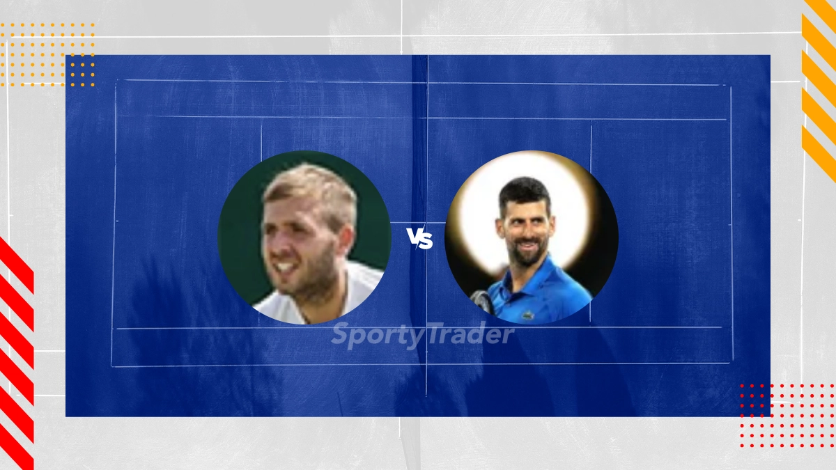 Palpite Daniel Evans vs Novak Djokovic