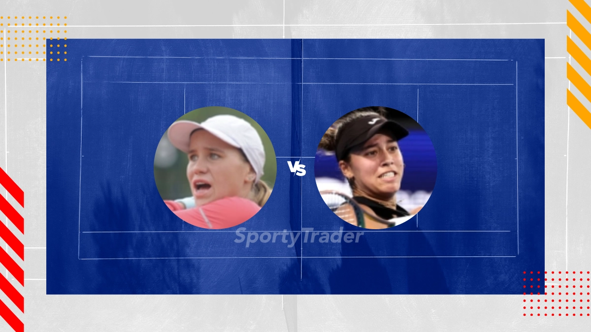Pronostic Sofia Kenin vs Jessica Bouzas Maneiro