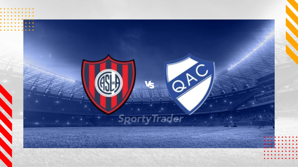 Pronóstico CA San Lorenzo De Almagro vs Quilmes AC