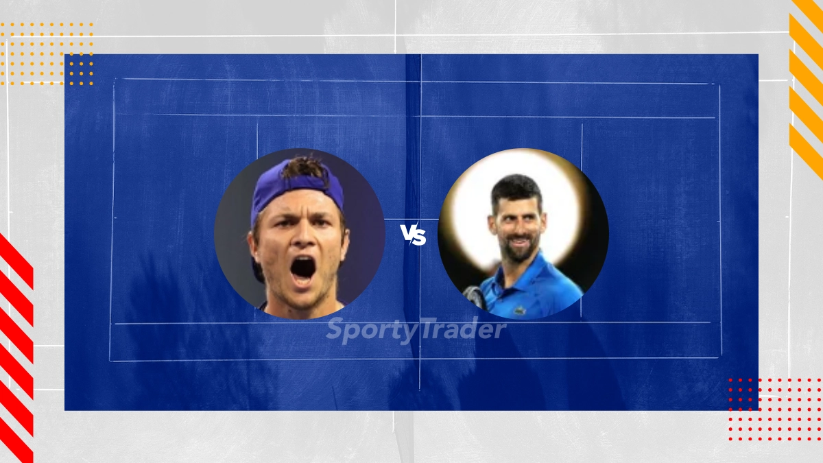 Pronóstico Miomir Kecmanovic vs Novak Djokovic