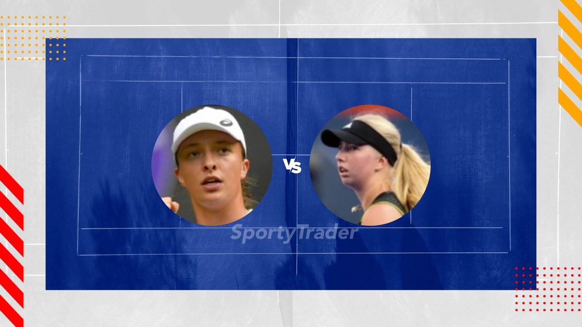 Iga Swiatek vs Clara Tauson Prediction