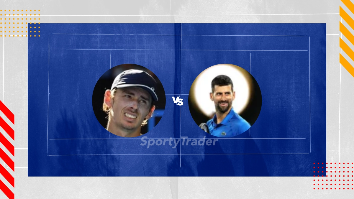 Pronóstico Alex De Minaur vs Novak Djokovic