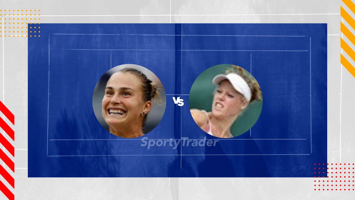 Pronostic Aryna Sabalenka vs Laura Siegemund