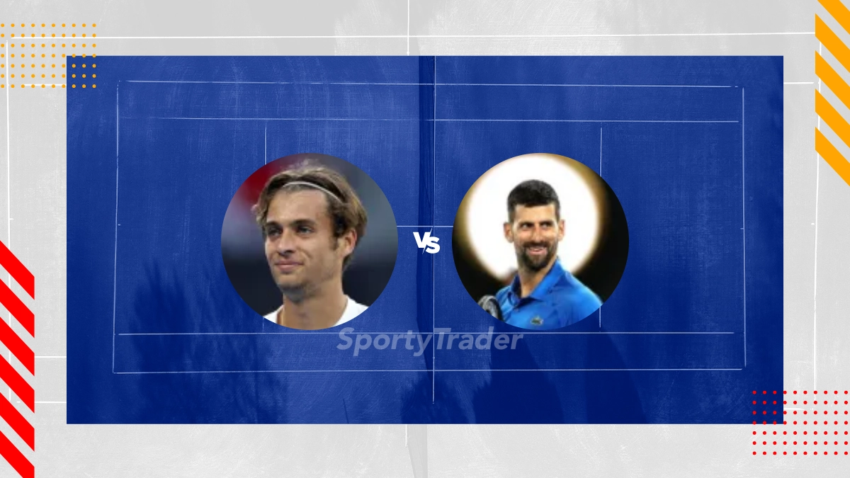 Pronóstico Flavio Cobolli vs Novak Djokovic
