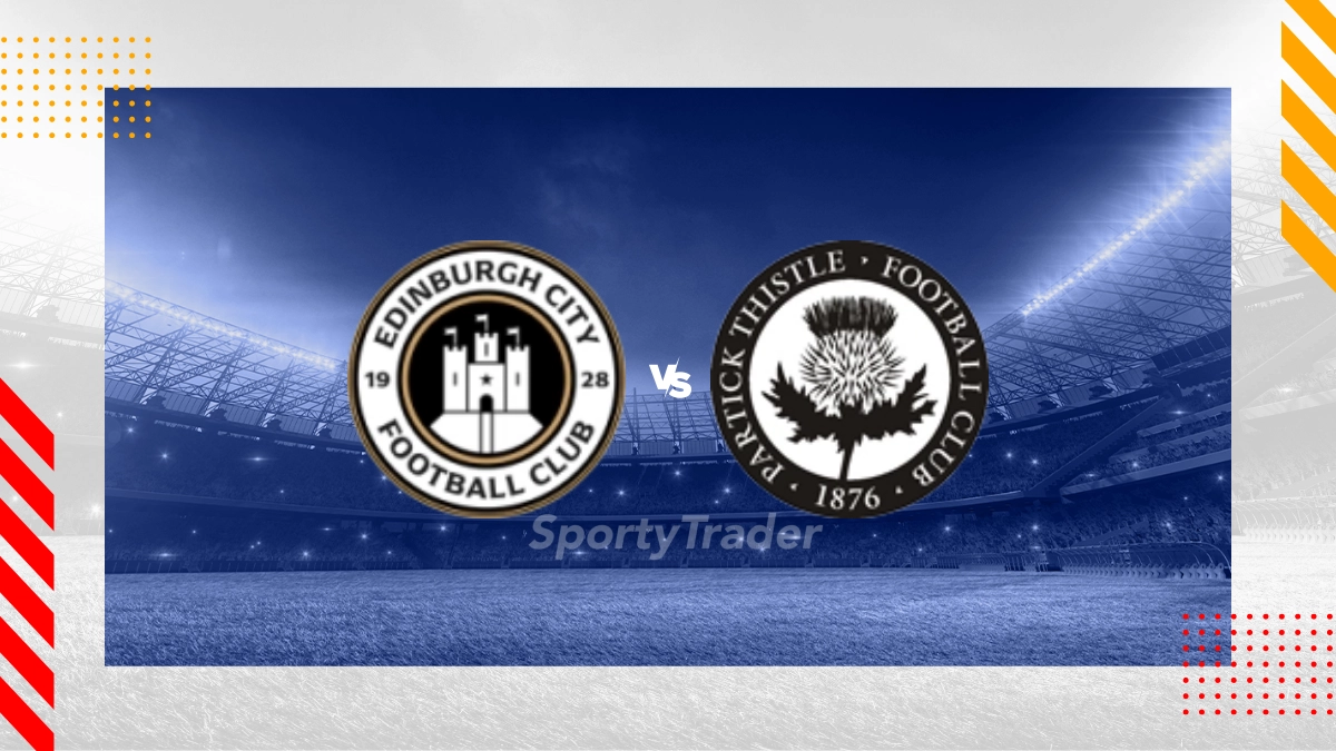 Edinburgh City FC vs Partick Thistle FC Prediction