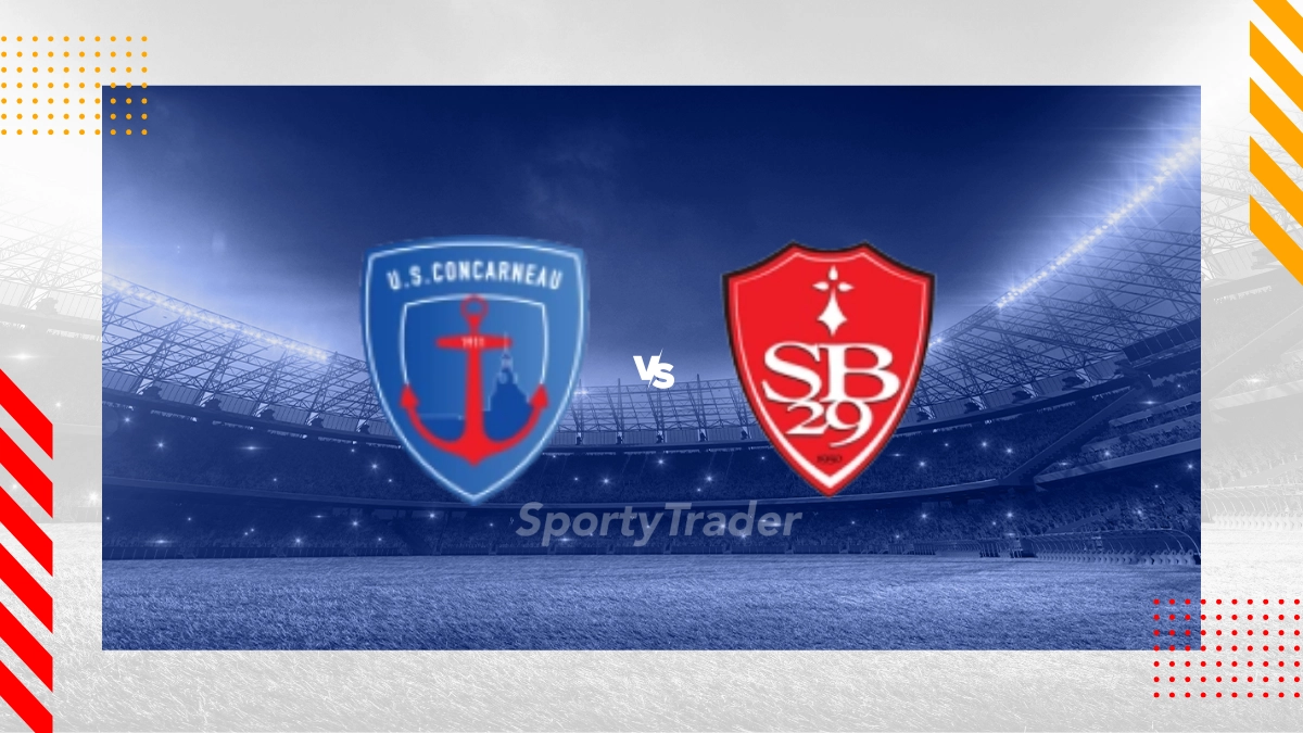 Pronóstico US Concarneau vs Stade Brest
