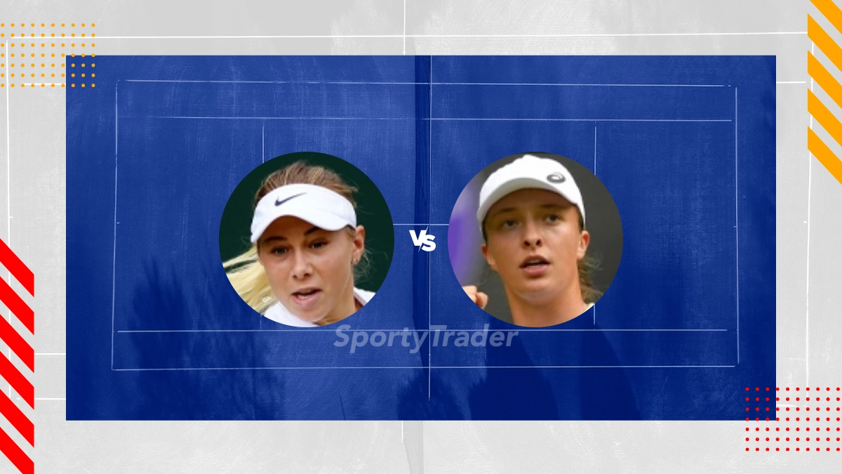 Pronostico Amanda Anisimova vs Iga Swiatek
