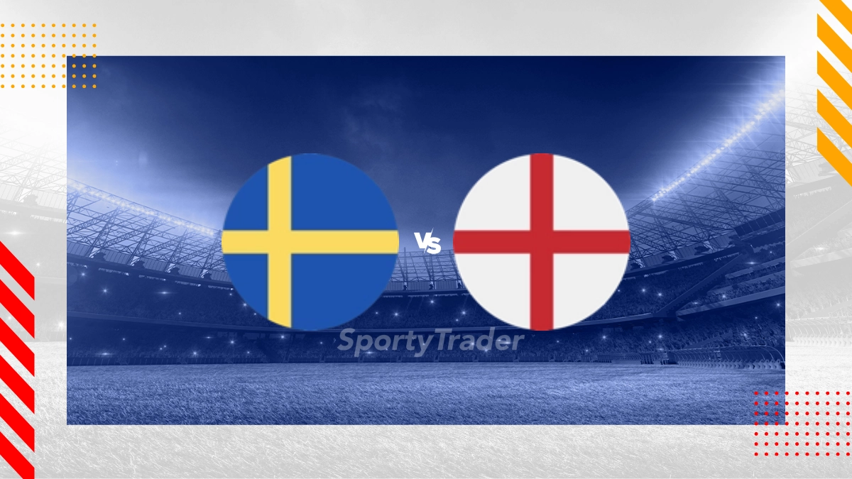 Voorspelling Zweden V vs Engeland V